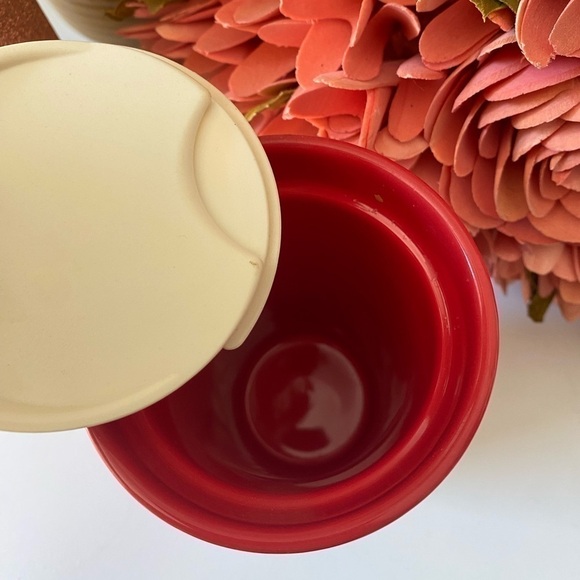 NWT STARBUCKS JOYFUL CHRISTMAS COLLECTION RED CERAMIC TRAVEL TUMBLER - Picture 4 of 5